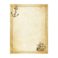 Parchment Stationery Vintage Design Boxed Gift Set -20/10 with Personalization option - Nostalgic Impressions