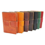 Roma Calfskin Leather 5x7" Journal Italian hand-made- Refillable - 128 lined pages - Nostalgic Impressions