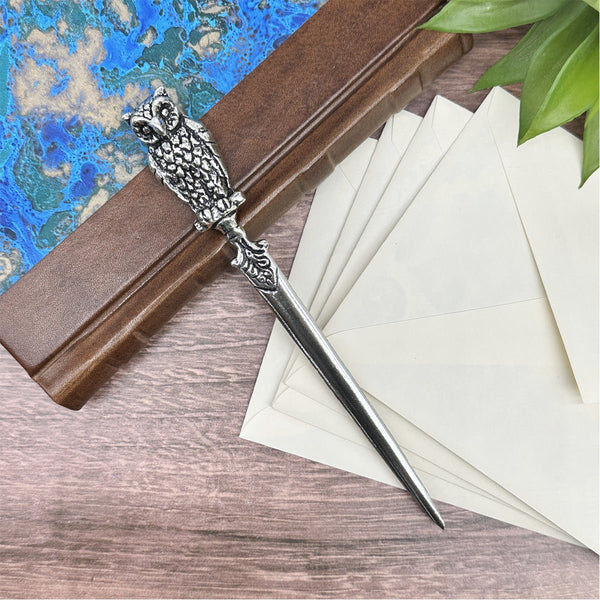 Owl Letter Opener Antique-style -Made in Italy - Nostalgic Impressions