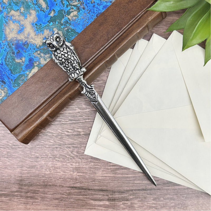 Owl Letter Opener Antique-style -Made in Italy - Nostalgic Impressions