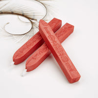 Orange Pearl Flexible Premium Sealing Wax-Pack of 3 sticks - Nostalgic Impressions