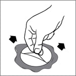 Cambria Wedding Monogram Adhesive Wax Seals #1701 Bundle with Stamp - Nostalgic Impressions