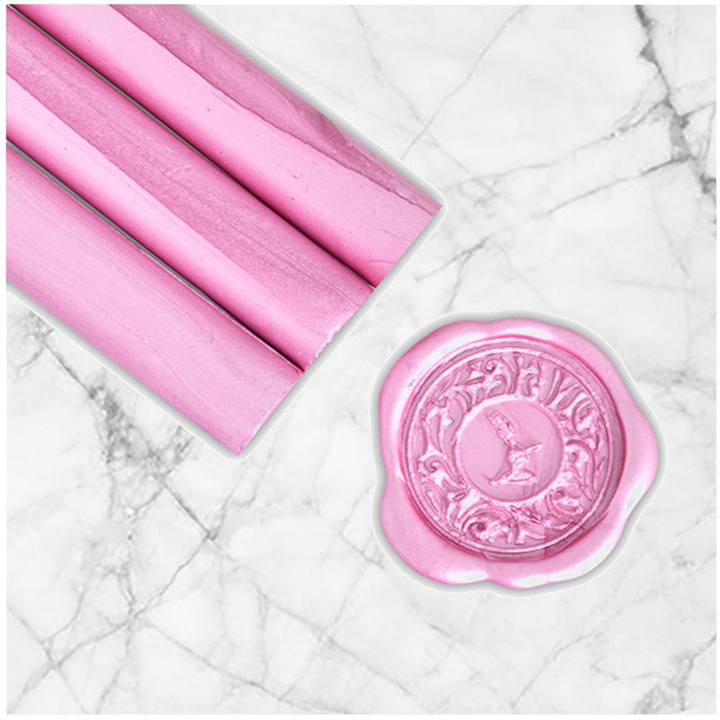Pink Pearl Premium Glue Gun Sealing Wax -Pack of 6 - Nostalgic Impressions
