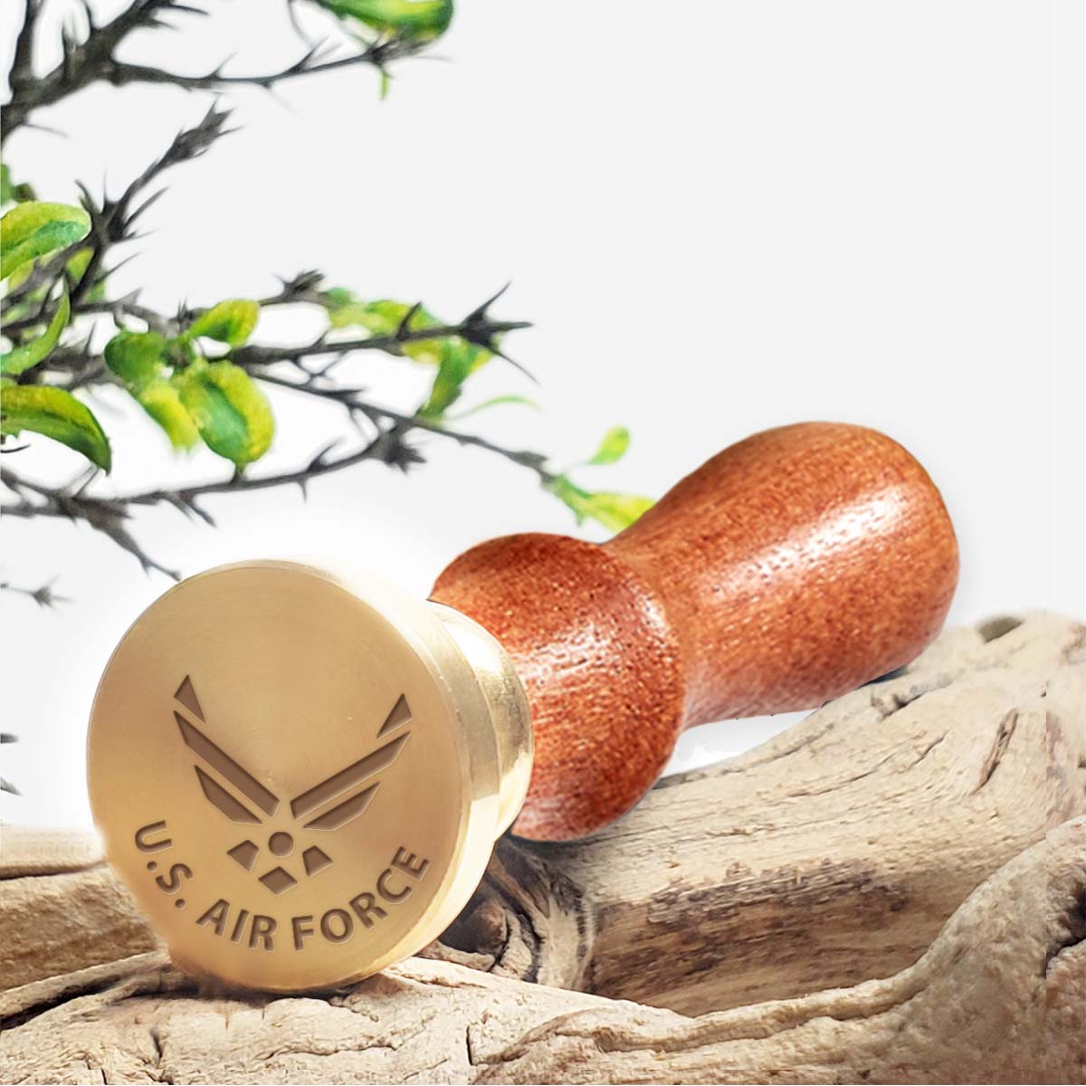 Patriotic USA Wax Seal Stamps with Rosewood Handle - Multiple Design Options - Nostalgic Impressions