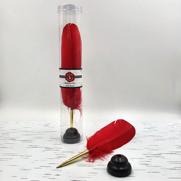 Turkey Ballpoint Pens with Stand in Tube - Nostalgic Impressions