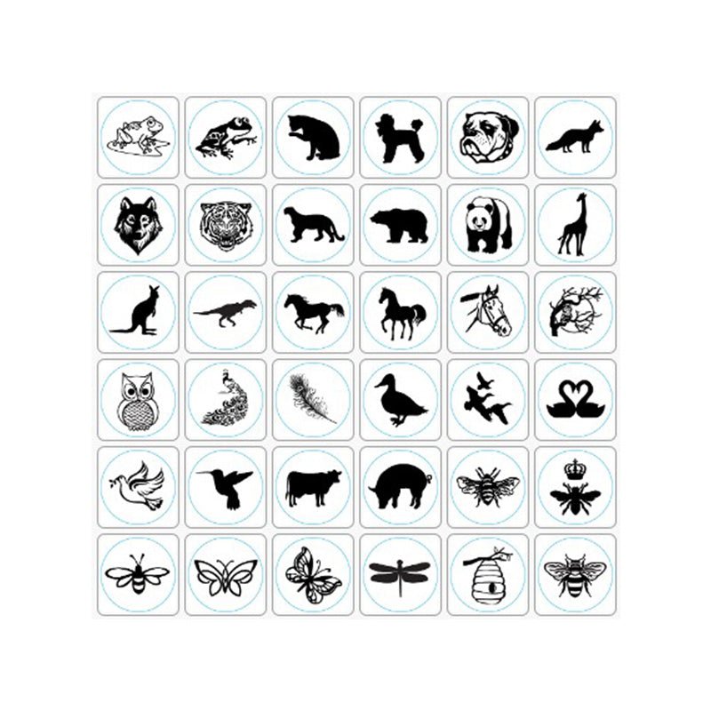 Animals Birds & Insects Wax Seal Stamps with Rosewood Handle - Multiple Design Options - Nostalgic Impressions