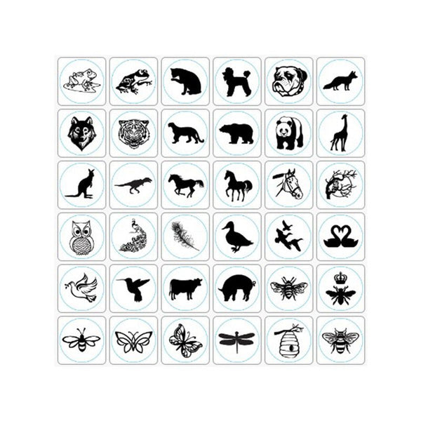 Animals Birds & Insects Wax Seal Stamps with Rosewood Handle - Multiple Design Options - Nostalgic Impressions