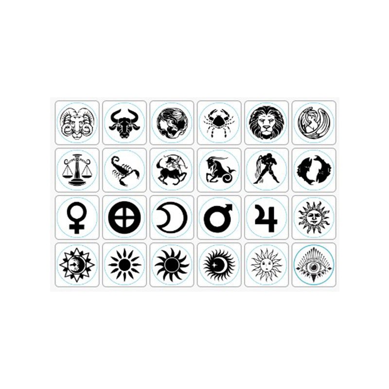 Celestial & Astrology Wax Seal Stamps with Rosewood Handle - Multiple Design Options - Nostalgic Impressions
