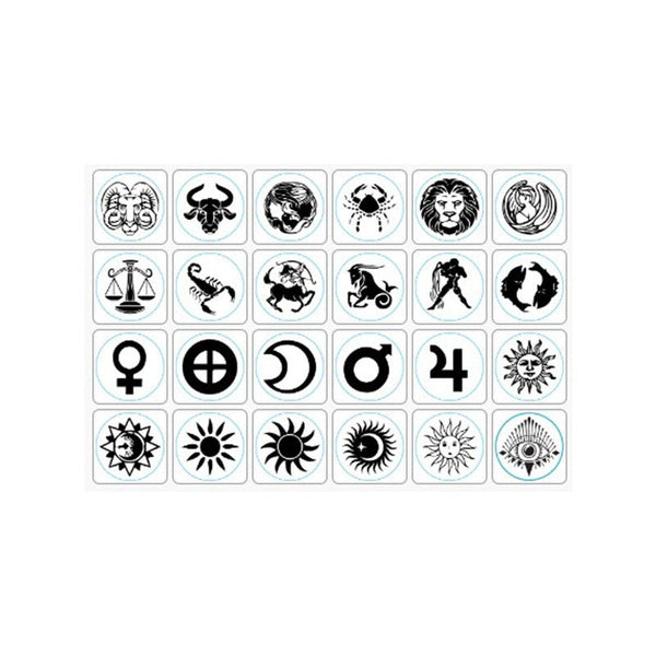 Celestial & Astrology Wax Seal Stamps with Rosewood Handle - Multiple Design Options - Nostalgic Impressions