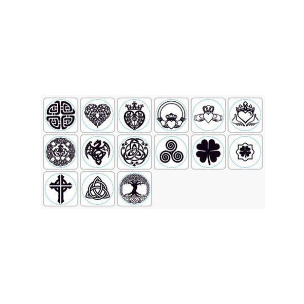 Celtic Irish and Scottish Wax Seal Stamps with Rosewood Handle - Multiple Design Options - Nostalgic Impressions