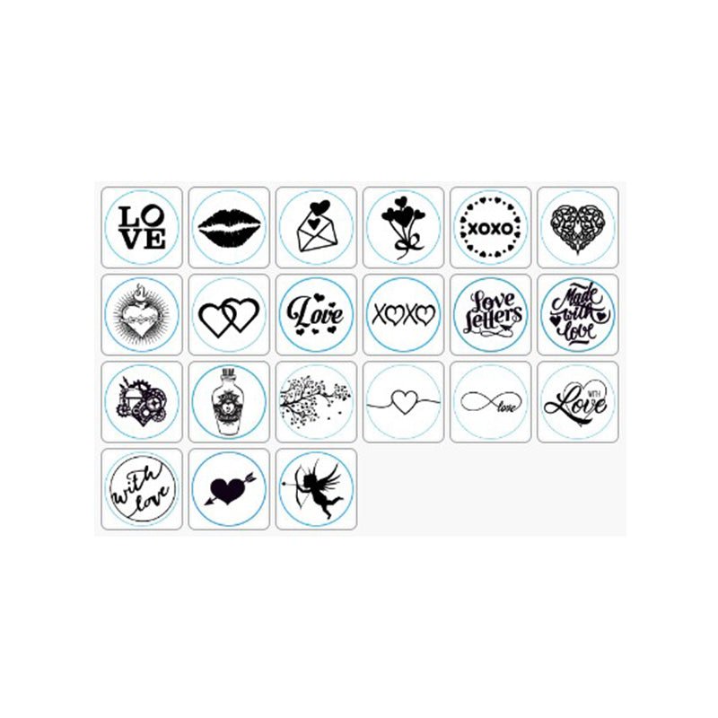Hearts Love & Romance Wax Seal Stamps with Rosewood Handle - Multiple Design Options - Nostalgic Impressions