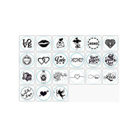 Hearts Love & Romance Wax Seal Stamps with Rosewood Handle - Multiple Design Options - Nostalgic Impressions