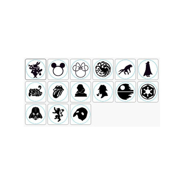Movies Art & Music Wax Seal Stamps with Rosewood Handle - Multiple Design Options - Nostalgic Impressions