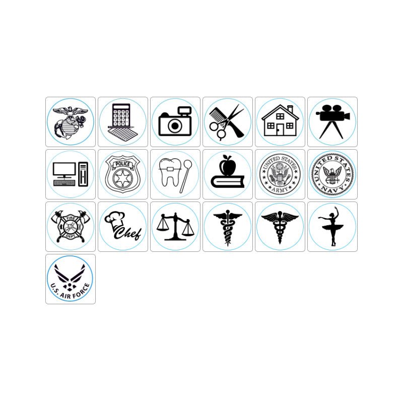 Professions & Businesses Wax Seal Stamps with Rosewood Handle - Multiple Design Options - Nostalgic Impressions