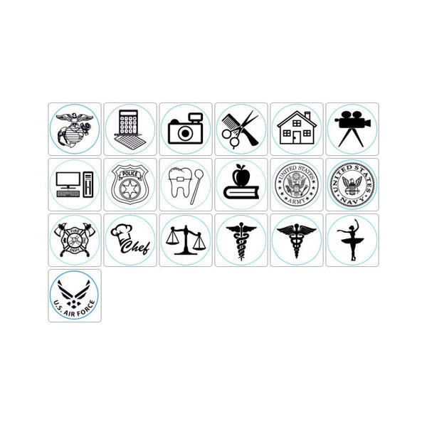 Professions & Businesses Wax Seal Stamps with Rosewood Handle - Multiple Design Options - Nostalgic Impressions