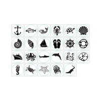 Sea Life & Nautical Wax Seal Stamps with Rosewood Handle - Multiple Design Options - Nostalgic Impressions