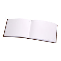 Leather Artisan Sketchbook -Hand crafted Italian Artisan Made -Vertical or Horizontal 7x9" - Nostalgic Impressions