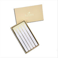 Bortoletti Kings Traditional Scented Sealing Wax Box of 5-White - Nostalgic Impressions
