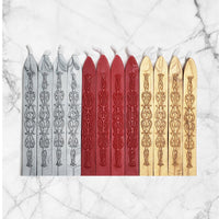 Bestseller Premium Sealing Wax with wick- 12PK Saver Pack Assortment - Nostalgic Impressions