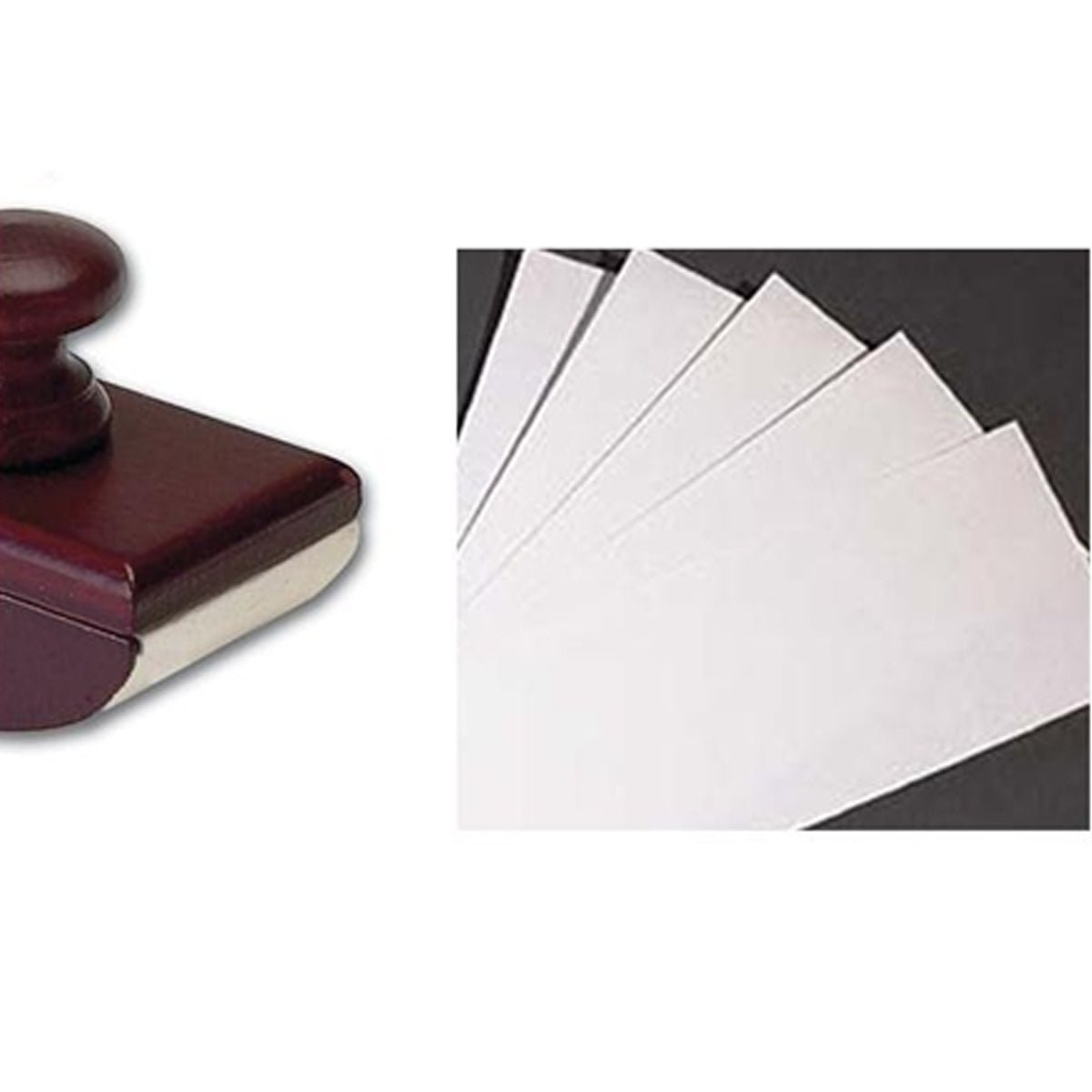 Ink Blotter Paper, Desk Stamp Pen, Wooden Blotter